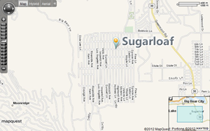 Map of Sugarloaf